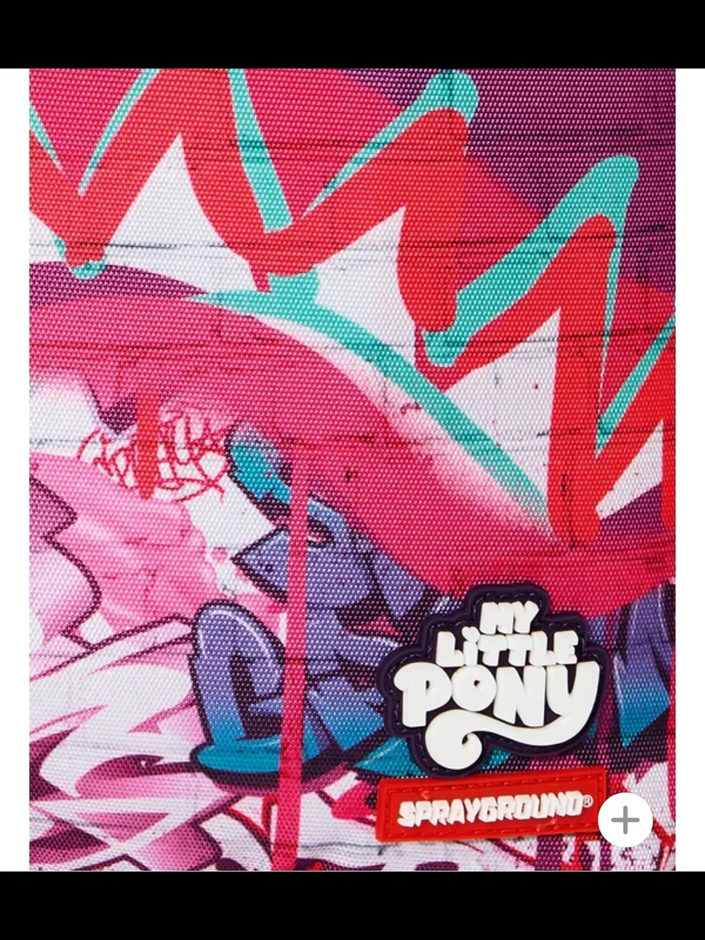 MY LITTLE PONY STREET ART BACKPACK